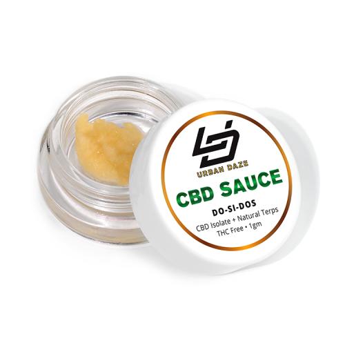 Urban Daze CBD Sauce 1gm Jar in Do-Si-Dos Flavor