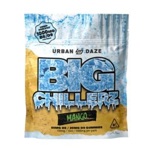 Delta 9 Delta 8 Big Chillerz Gummies Mango Front